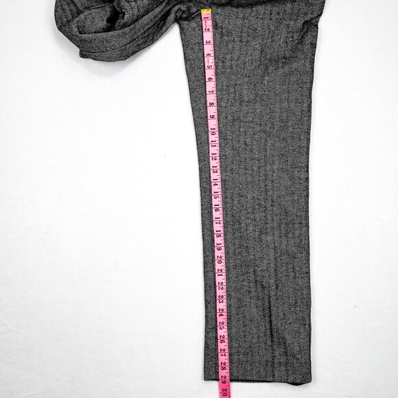 Sz8 L.L. Bean Herringbone Tween Pants Trousers - Picture 6 of 6